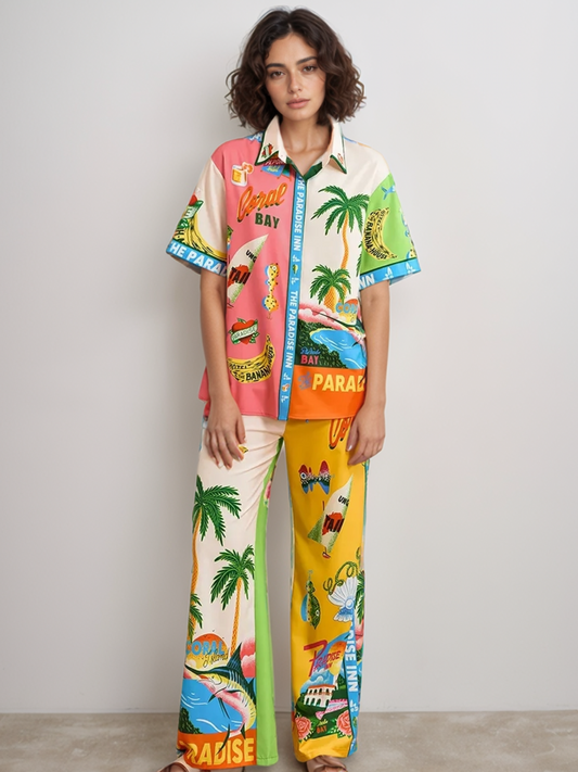 Conjunto sol tropical maxi