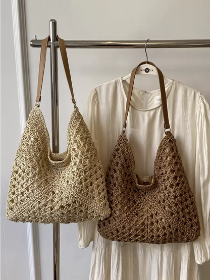 Bolsa de crochê Penha lisa