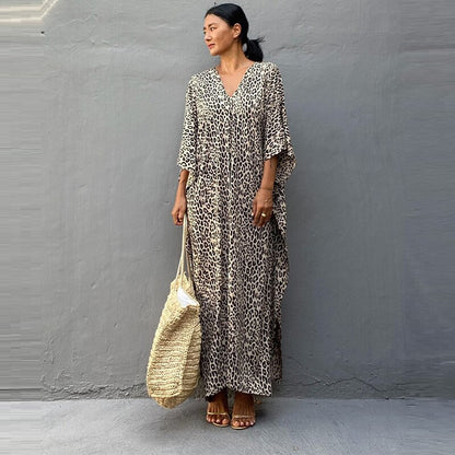 Kaftan sole leopardo