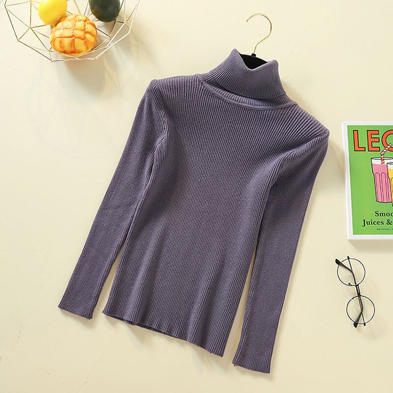 Blusa de tricot gola alta marise