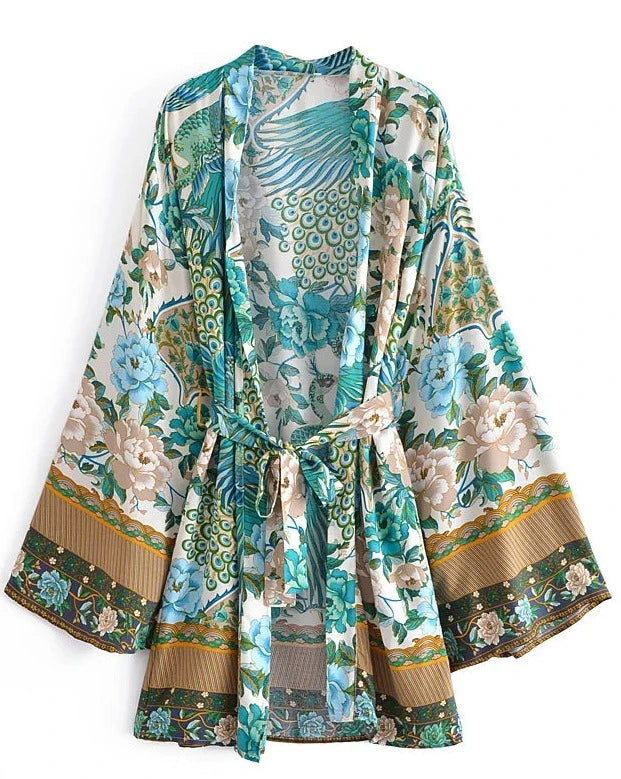 Kimono boho natureza