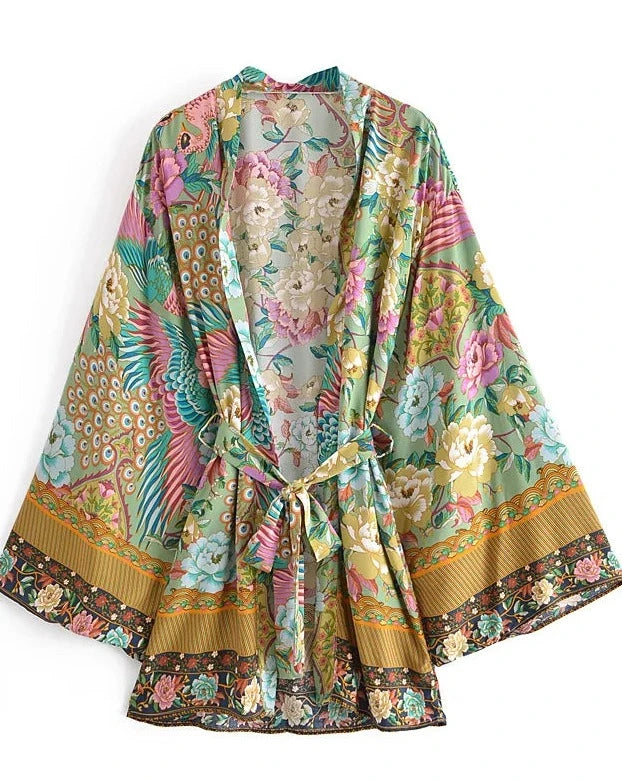 Kimono boho natureza