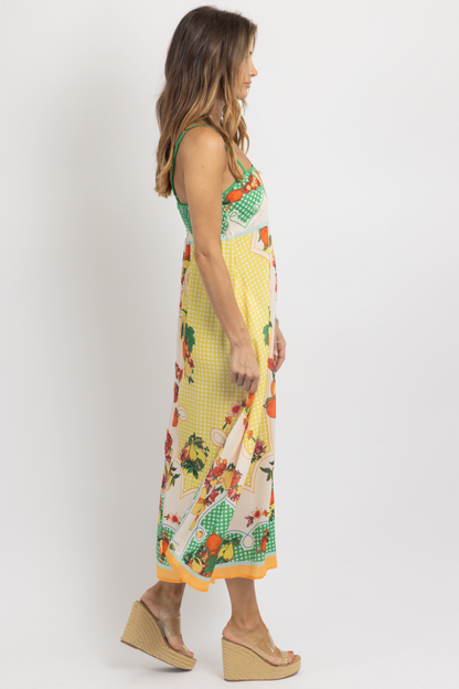 Vestido fruto tropical