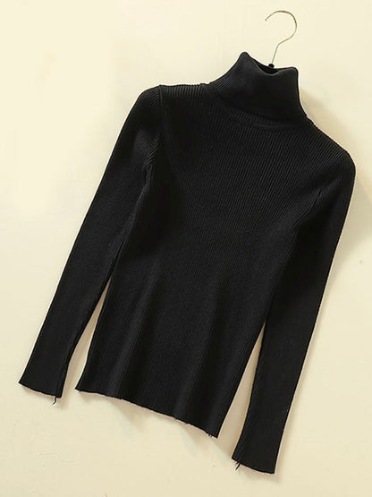 Blusa de tricot gola alta marise