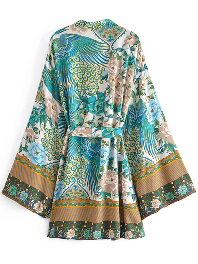 Kimono boho natureza