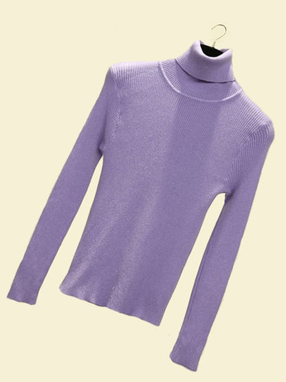 Blusa de tricot gola alta marise