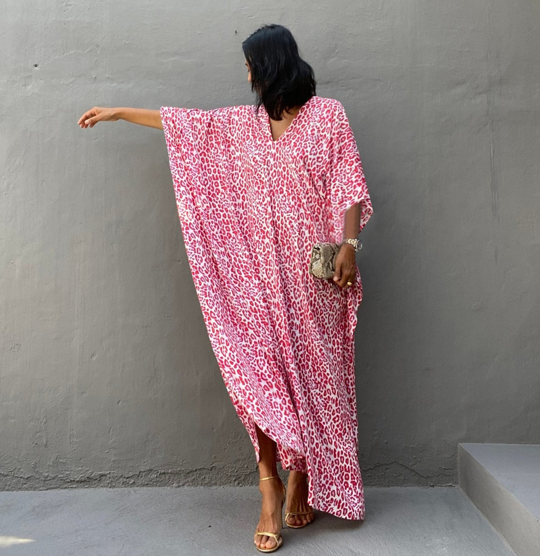 Kaftan sole leopardo