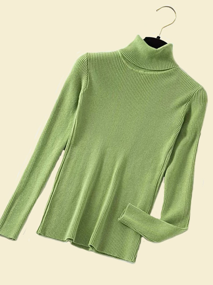 Blusa de tricot gola alta marise