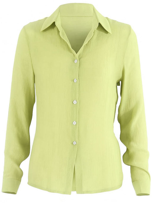 Camisa de linho flamê manga longa outlet