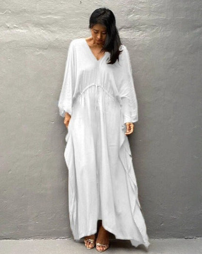 Kaftan sole com cordão