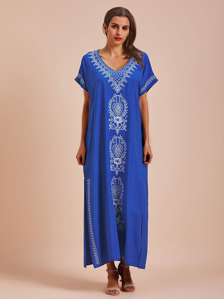 Kaftan veneza bordado